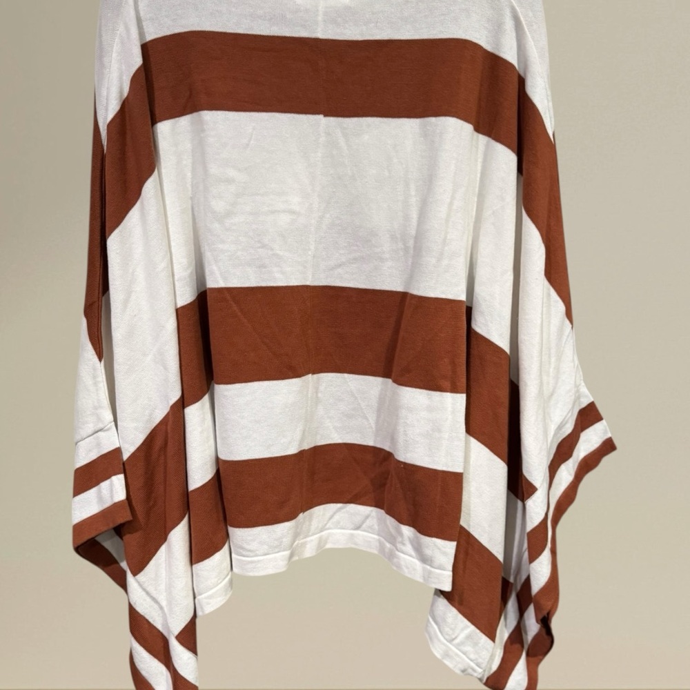 First Love Brown and White Striped Top - Picture 2 of 6